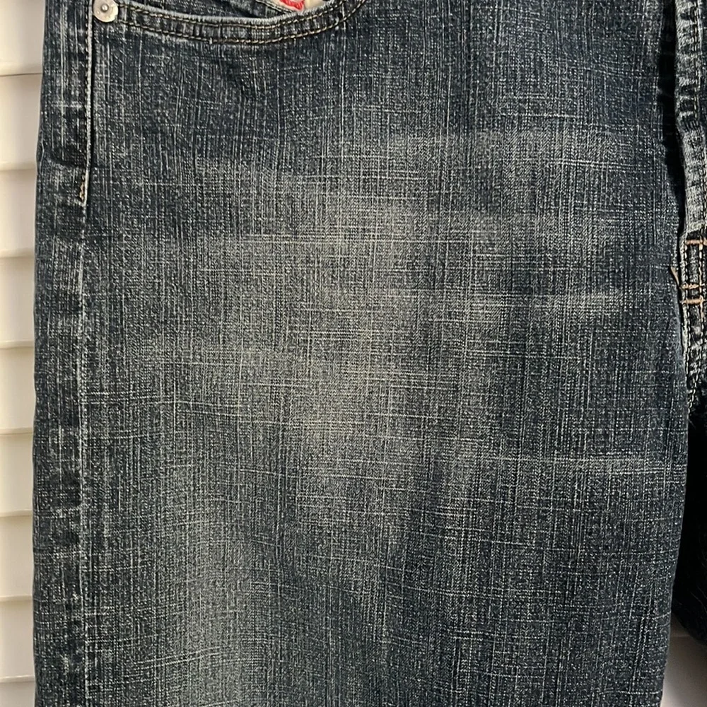 Y2K 90’s Vintage Diesel Jeans Kulter Crosshatch Stretch Denim wash 865 SHORT